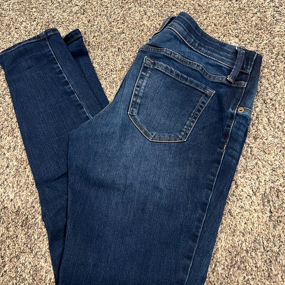Dark Blue Women's Maternity Jeans